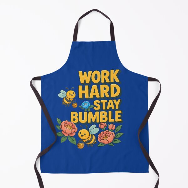 Item preview, Work Hard Stay Bumble designed and sold by DopamineBee.