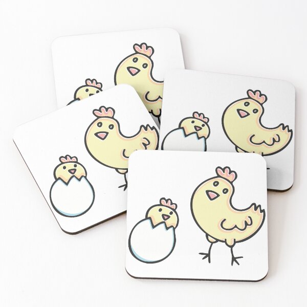 Item preview, Fun cute hen and chick designed and sold by NataliaVVV.