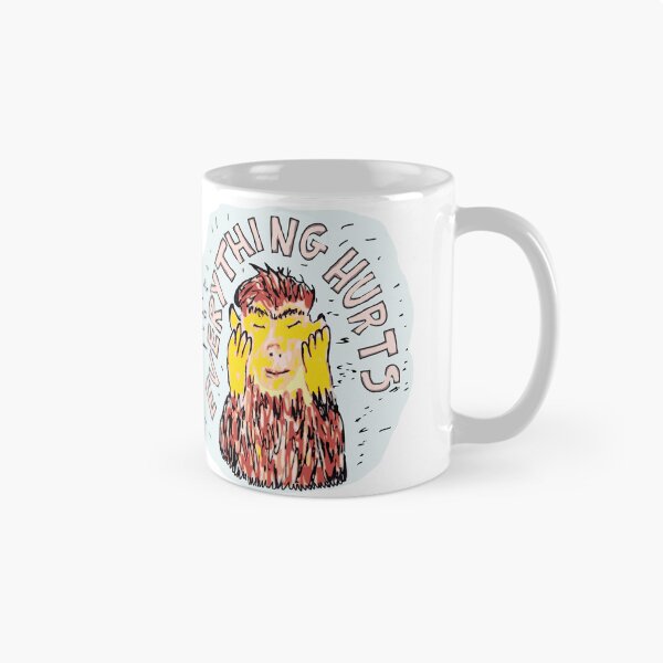 Item preview, Everything hurts chronic illness fibromyalgia designed and sold by MiowandMolly.