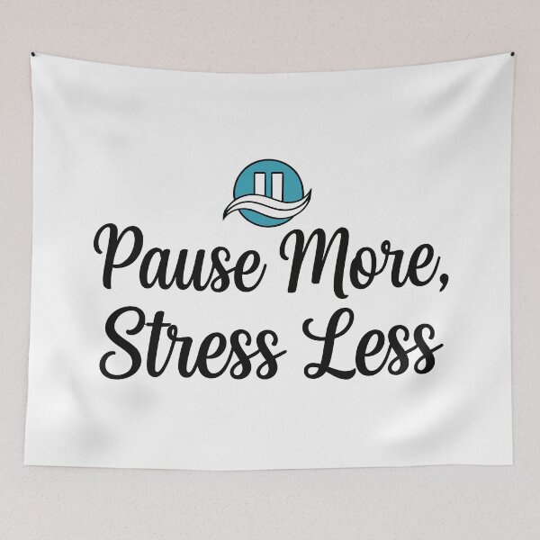 Item preview, Pause More, Stress Less designed and sold by Amir Faysal.