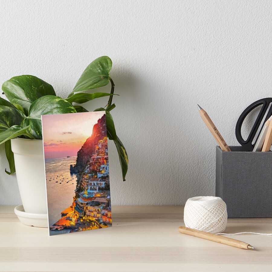 Amalfi, Italy Art Board Print
