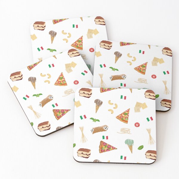 Item preview, Italian Food Pizza Pasta Tiramisu designed and sold by idovedesign.