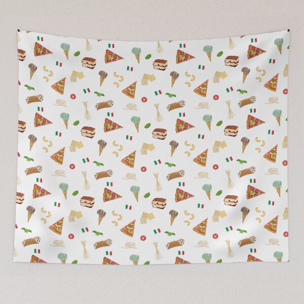 Item preview, Italian Food Pizza Pasta Tiramisu designed and sold by idovedesign.
