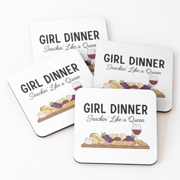 Item preview, Girl Dinner — Snackin’ Like a Queen Funny Foodie Shirt designed and sold by shashtopia.
