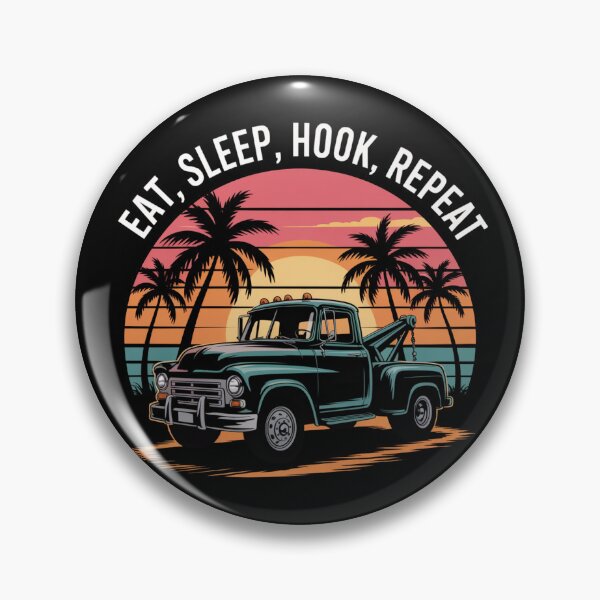 Item preview, Eat, Sleep, Hook, Repeat designed and sold by theartfulaspie.