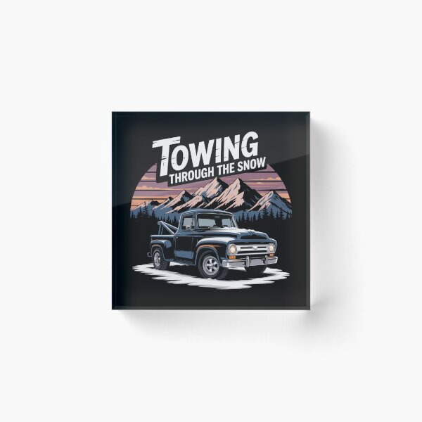 Item preview, Towing Through the Snow designed and sold by theartfulaspie.