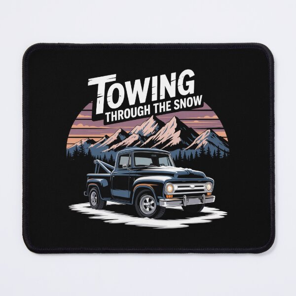 Item preview, Towing Through the Snow designed and sold by theartfulaspie.