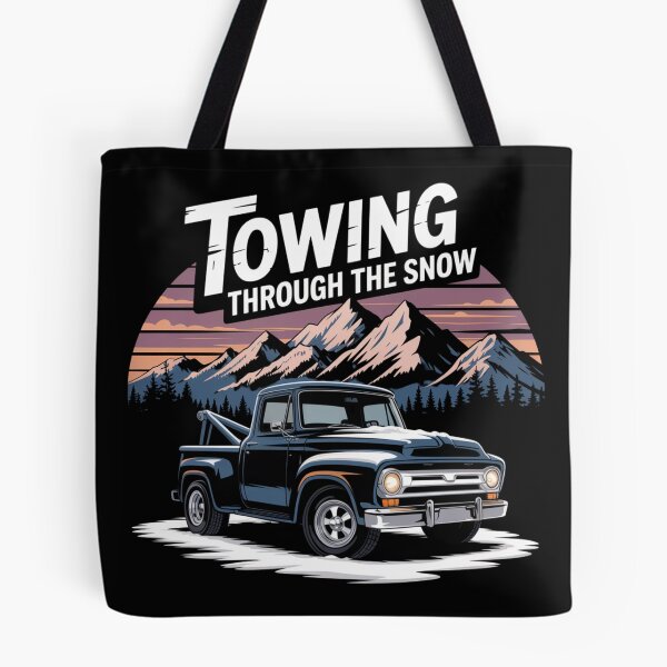 Item preview, Towing Through the Snow designed and sold by theartfulaspie.