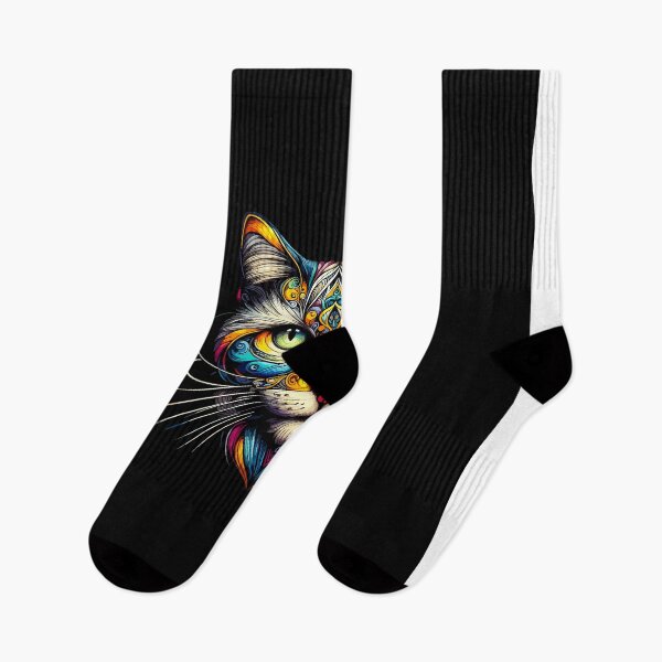Item preview, Magical Cat – Full Black Background designed and sold by MarcVan.