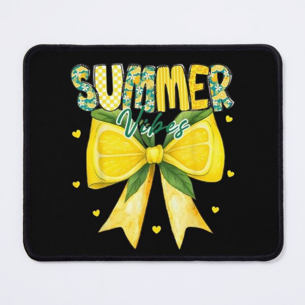 Item preview, Summer Vibes – Nœud Citron ensoleillé designed and sold by MeowLoka ⭐⭐⭐⭐.