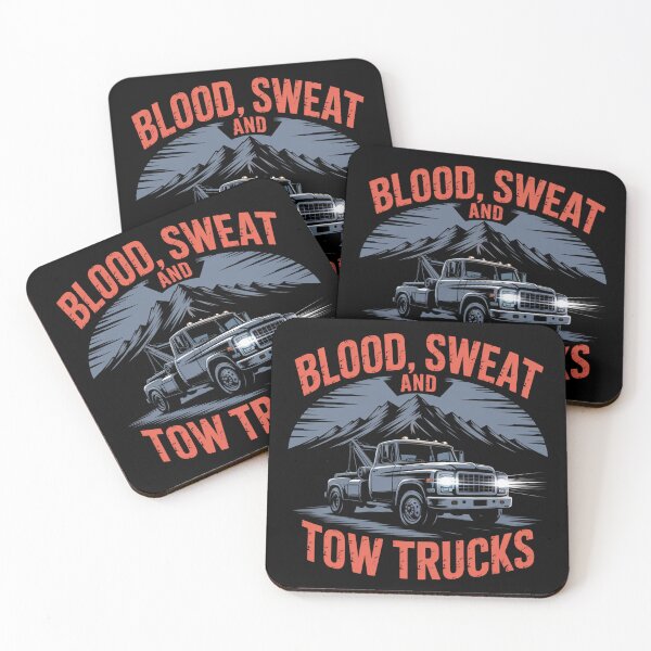Item preview, Blood, Sweat and Tow Trucks designed and sold by theartfulaspie.