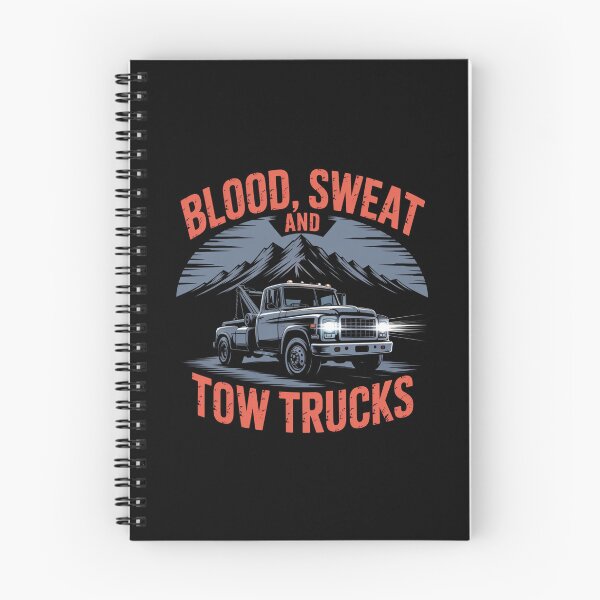 Item preview, Blood, Sweat and Tow Trucks designed and sold by theartfulaspie.