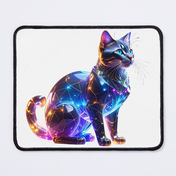 Item preview, Glassy Colorful Cat designed and sold by GloriousArtSKD.