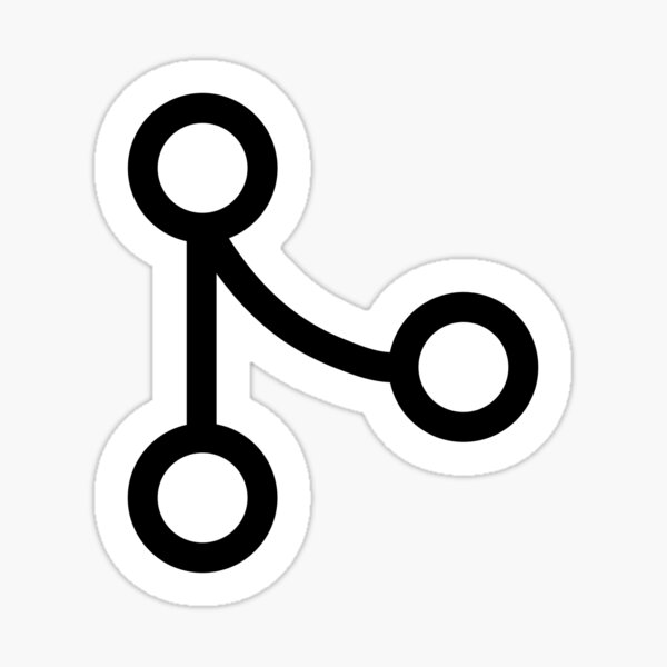 Item preview, Git Fork Minimal Monoline designed and sold by codedgar.