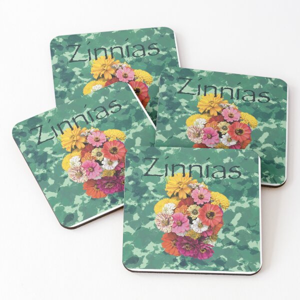 Item preview, Zinnias  designed and sold by Zinnigarcreates.
