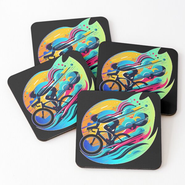 Item preview, Speed Biker – Magical Abstract Ride designed and sold by MarcVan.