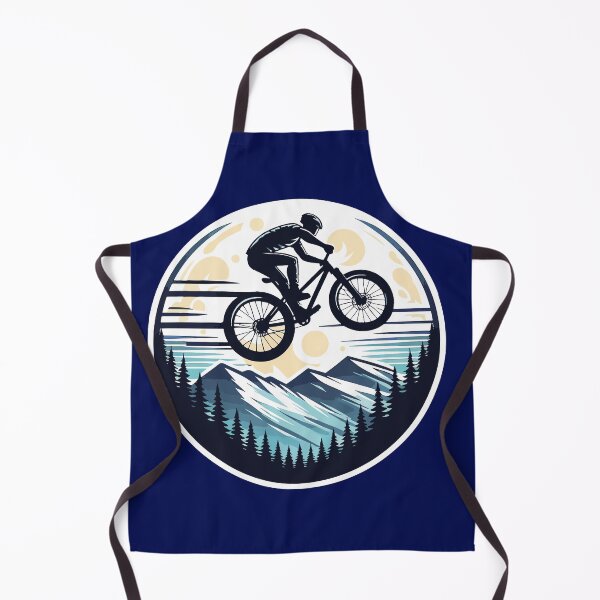 Item preview, Mountain Bike Jump – Dreamy Landscape Ride designed and sold by MarcVan.