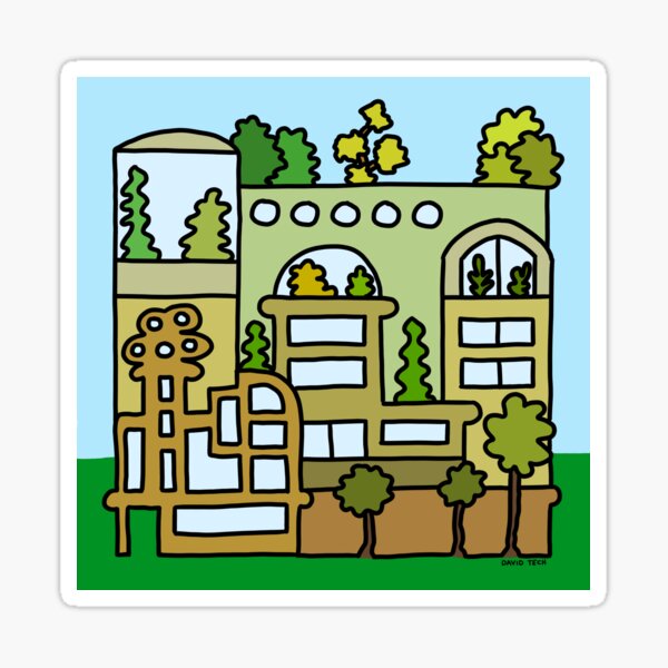 DAVID TECH - 2068 #001 Sticker