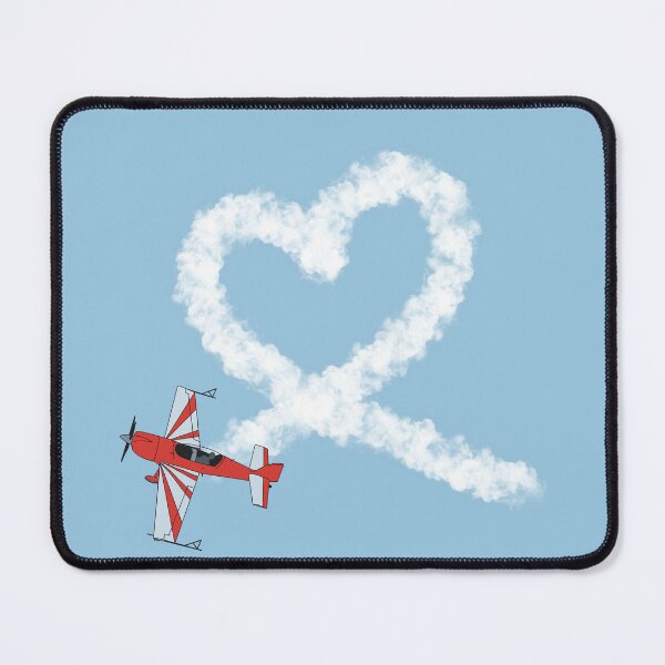 Item preview, Extra 300 Heart Loop Stunt Plane Aviation Design designed and sold by skye-studio.