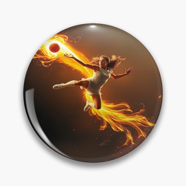 Item preview, Handball player, in the heat of the action. designed and sold by Ralek.