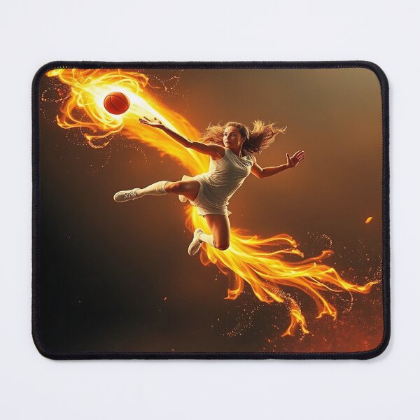 Item preview, Handball player, in the heat of the action. designed and sold by Ralek.