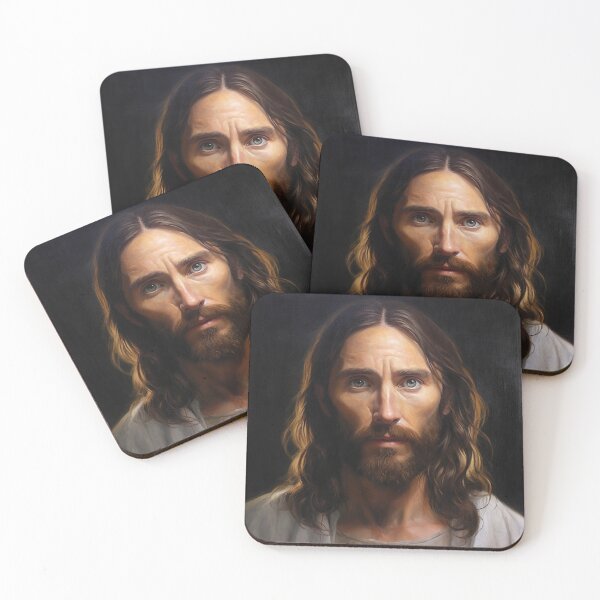 Item preview, Portrait of Jesus Christ – Sacred Realism Art designed and sold by StudioDina.