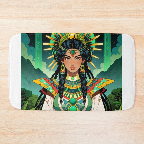 Item preview, ANAHÍ – SPIRIT OF THE AMAZON anime poster  designed and sold by BespokeBrushes.