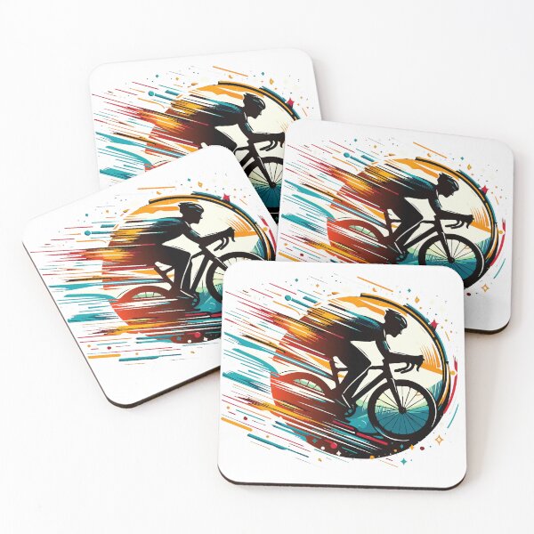 Item preview, Cyclist Speed – Dynamic Color Ride designed and sold by MarcVan.