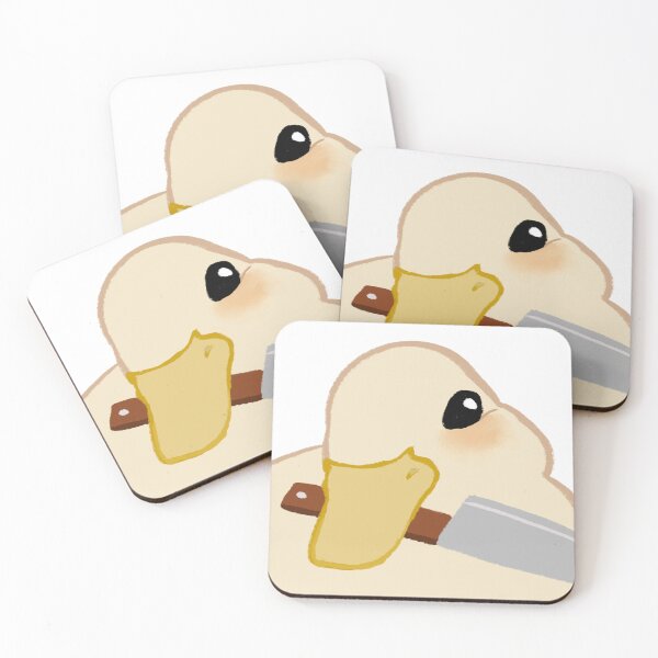 Item preview, Duck with a Knife designed and sold by Mushxx.