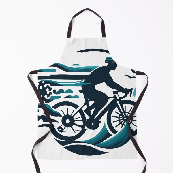 Item preview, Coastal Cyclist – Wind & Water Flow designed and sold by MarcVan.