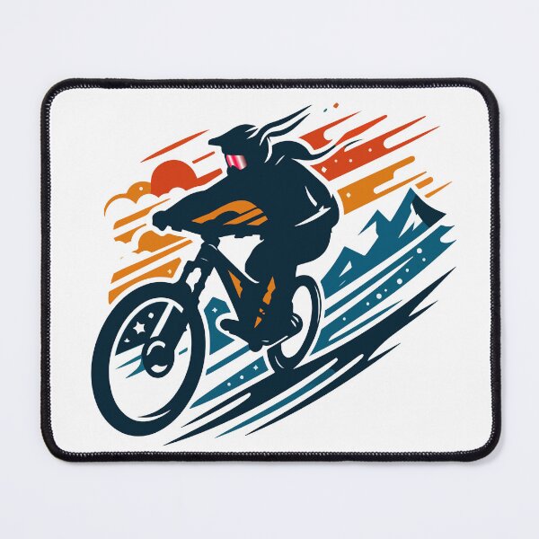 Item preview, Downhill Rider – Speed on the Trail designed and sold by MarcVan.