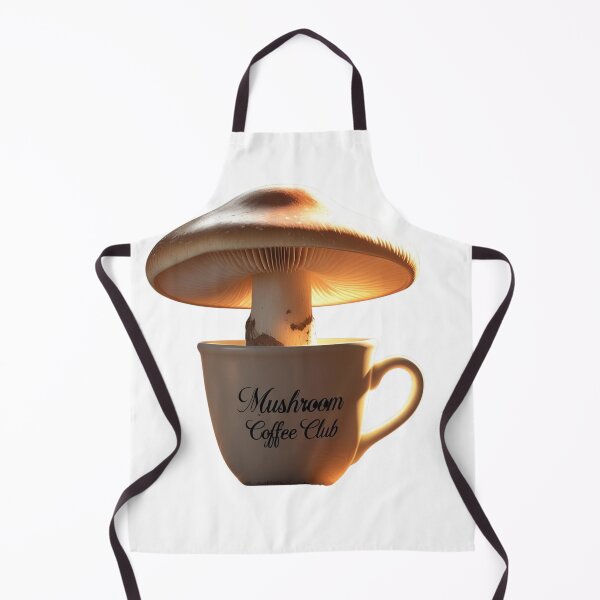 Item preview, Mushroom Coffee Club – Minimal Coffee Art designed and sold by ASKprints.