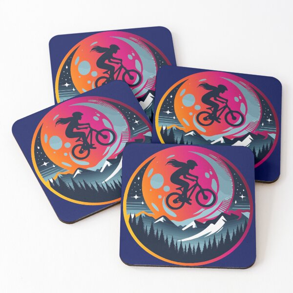 Item preview, Night Trail Rider – Girl Power MTB designed and sold by MarcVan.