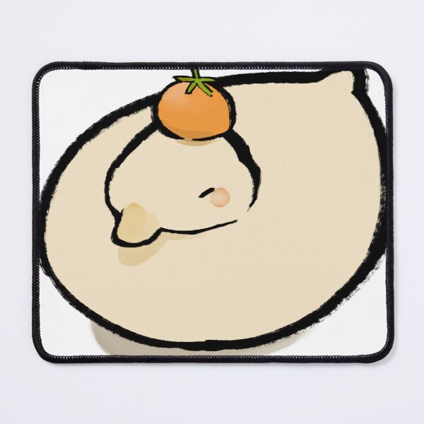 Item preview, Duck with a Mandarin Orange designed and sold by Mushxx.