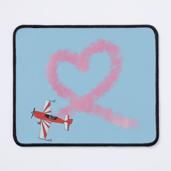 Item preview, Extra 300 Heart Loop Stunt Plane Aviation Design  designed and sold by skye-studio.