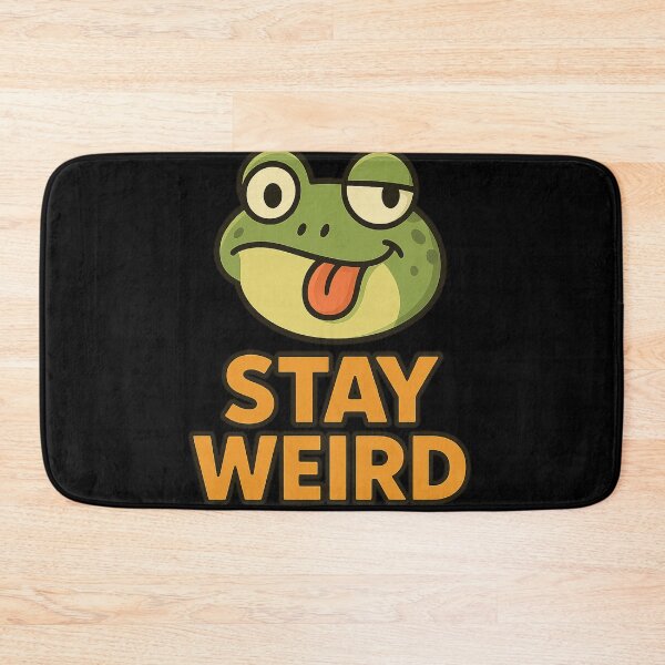 Item preview, Goofy Frog Face | Stay Weird Funny Cartoon T-Shirt designed and sold by TrendyTadka.