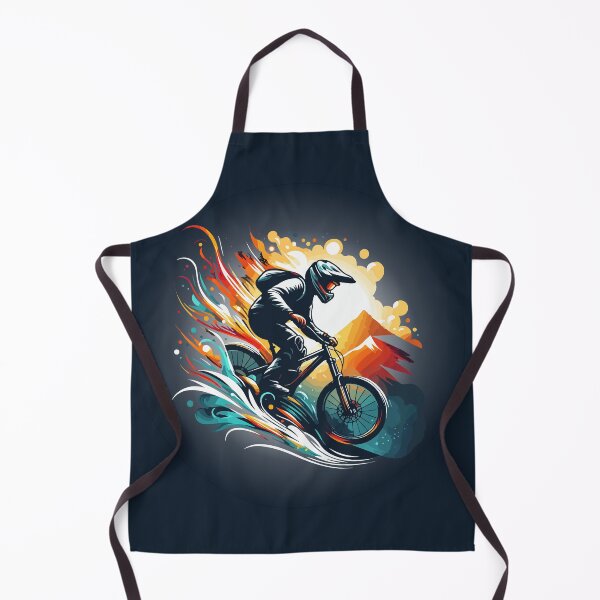 Item preview, Downhill Ride – Fiery Energy on the Trail designed and sold by MarcVan.