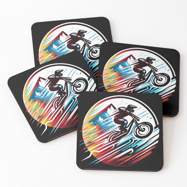 Item preview, Speed Descent – Downhill Cyclist in Motion designed and sold by MarcVan.