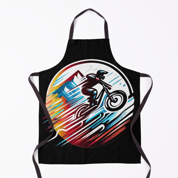 Item preview, Speed Descent – Downhill Cyclist in Motion designed and sold by MarcVan.