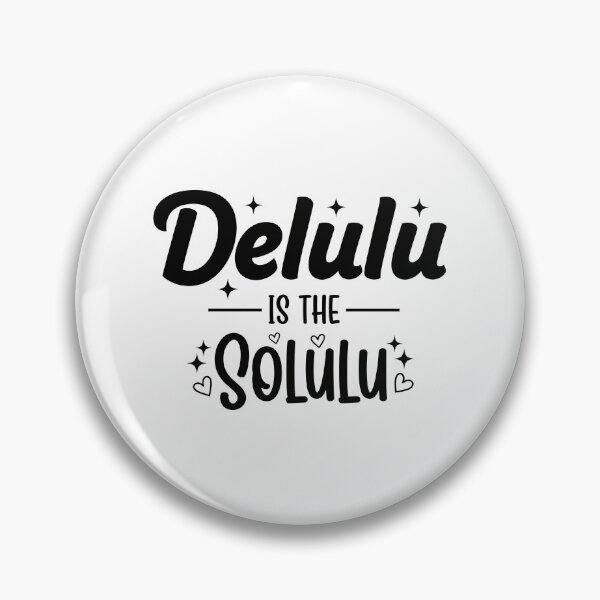 Item preview, Delulu Is the Solulu — Playful Gen Z Quote Tee designed and sold by shashtopia.