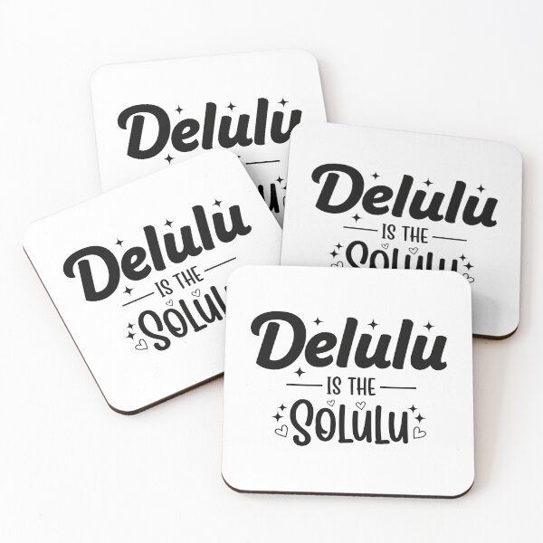 Item preview, Delulu Is the Solulu — Playful Gen Z Quote Tee designed and sold by shashtopia.