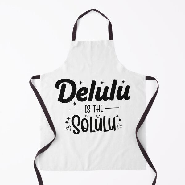 Item preview, Delulu Is the Solulu — Playful Gen Z Quote Tee designed and sold by shashtopia.