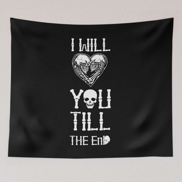 Item preview, I WIll Love You till The End designed and sold by MagiqueStickers ⭐⭐⭐⭐⭐.
