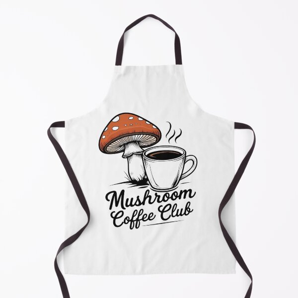 Item preview, Mushroom Coffee Club – Minimal Coffee Art designed and sold by ASKprints.