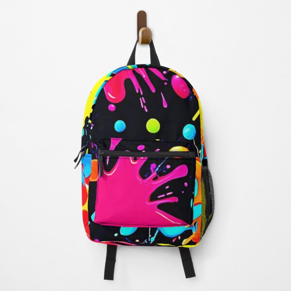 Item preview, Vibrant Paint Splatter Art Burst designed and sold by Health And Fitness Posts e-Store.