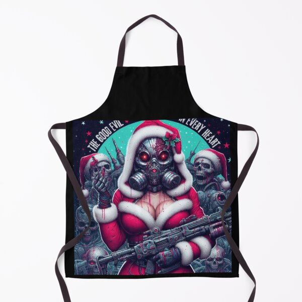 Item preview, Apocalyptic Santa Gasmask Zombie Horde designed and sold by Voodoo Store Paranormal Collections.