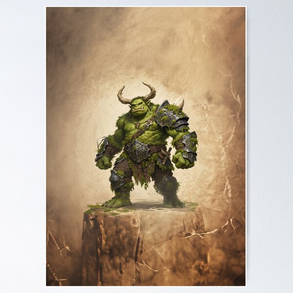 Item preview, Mystical Meadow Monster designed and sold by Made-by-Gus.