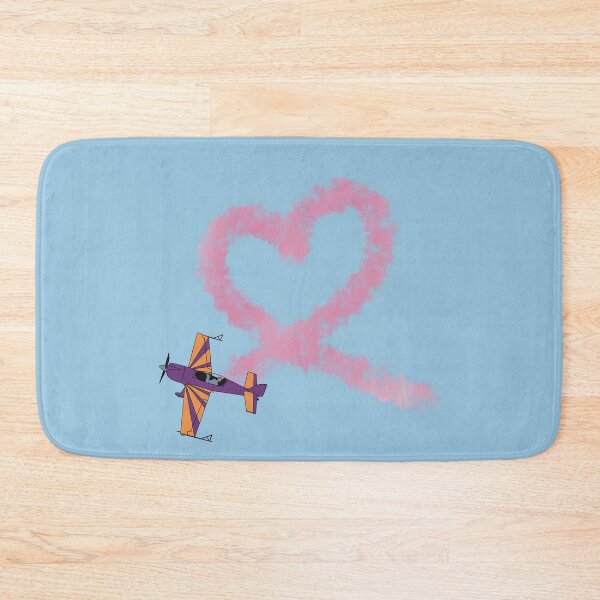 Item preview, Extra 300 Heart Loop Stunt Plane Aviation Design  designed and sold by skye-studio.