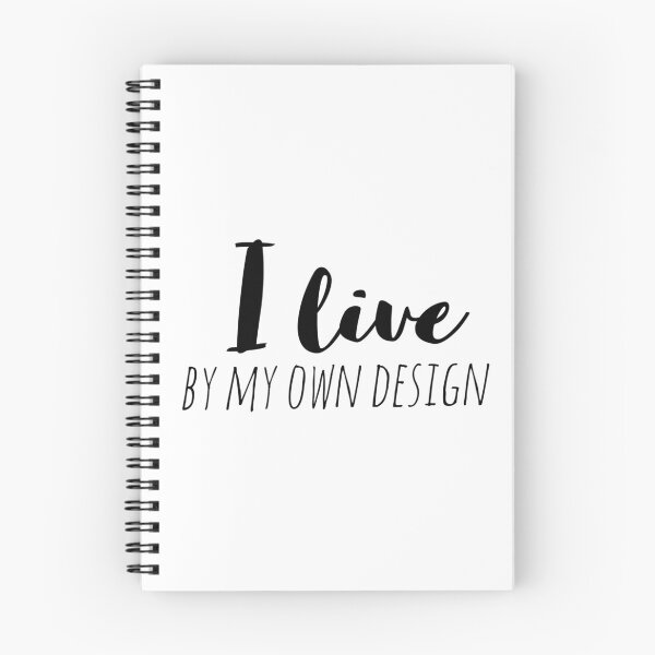 Item preview, I Live by My Own Design – Affirmation – Intentional Living Quote Design designed and sold by Camila  Ardila.