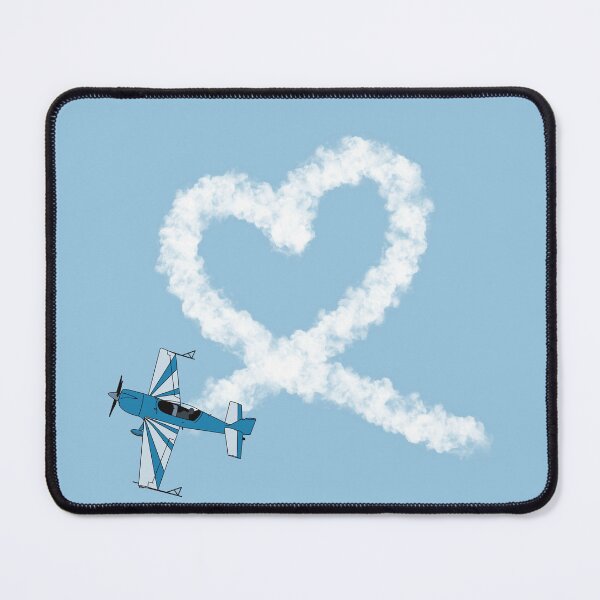 Item preview, Extra 300 Heart Loop Stunt Plane Aviation Design designed and sold by skye-studio.